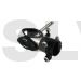 213652 CNC Integrated Tail Gear Case( Black anodized   Shaft version)